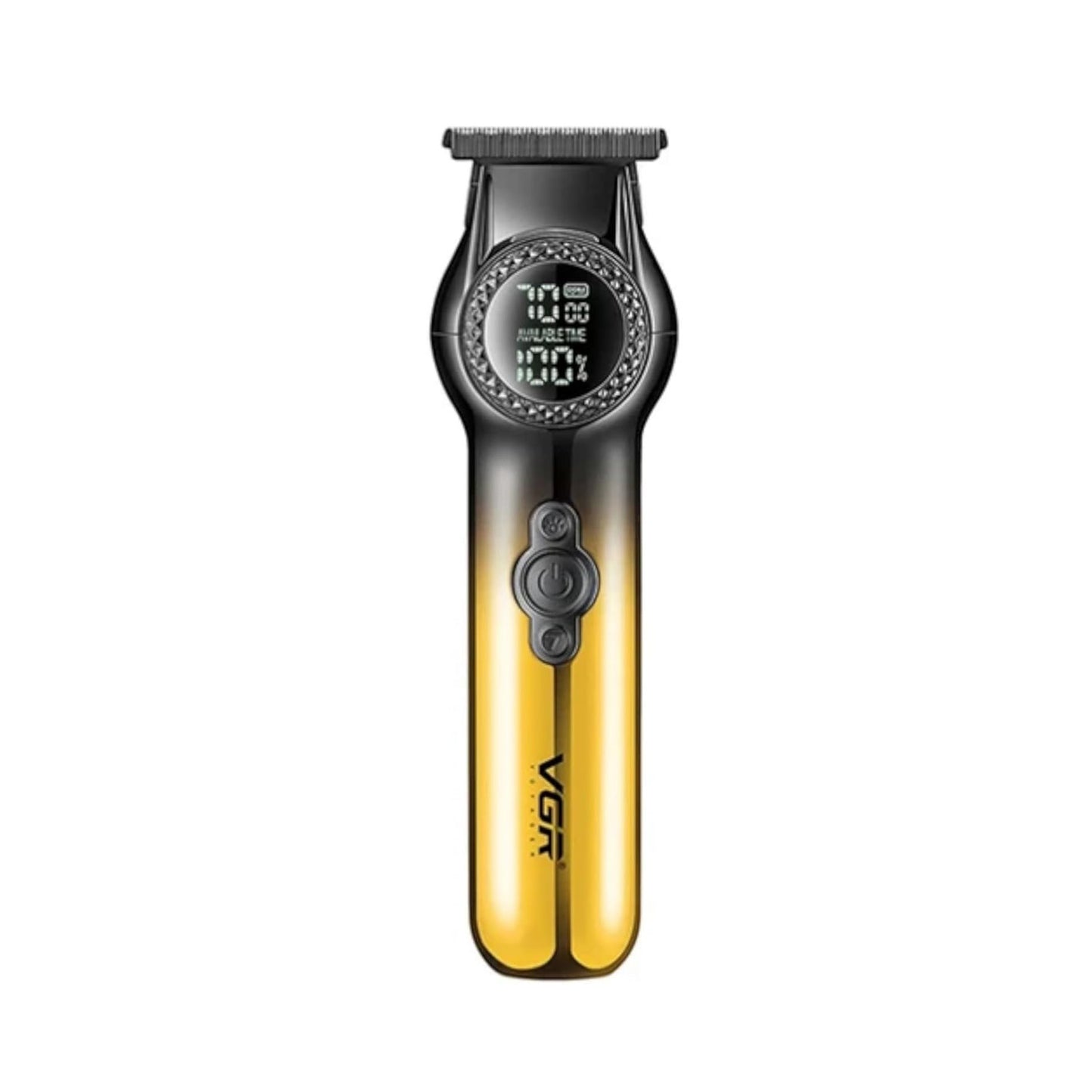 VGR V-990 – Zero Gapped Clipper, 8000 RPM, 2 Shpejtësi, Teh Qeramike, Ekran LED, Bateri 2000mAh