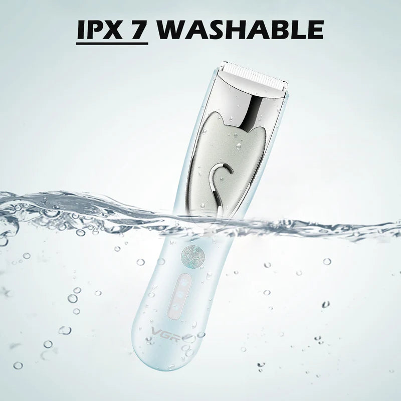 VGR V-203 – Makinë Profesionale për Qethje Kafshësh me Teh Qeramike dhe 2 Shpejtësi