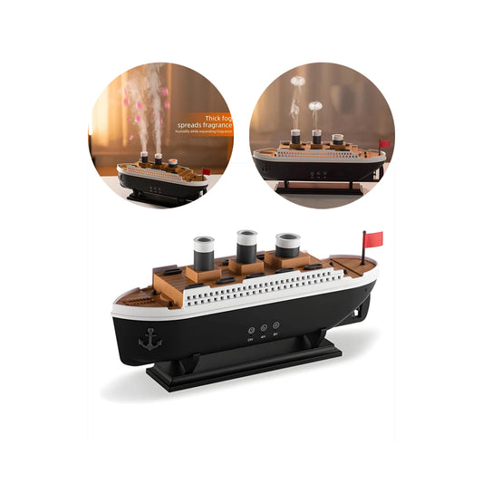 Titanic Air Humidifier 250ml – Difuzer me Drita, Avull dhe Kontroll me Telekomandë