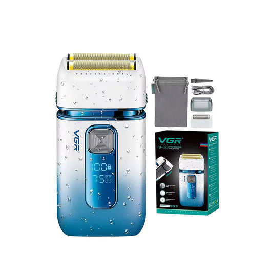VGR V-362 SUPER TRIM – Makinë Profesionale Rroje me Dy Foila Titaniumi, Dy Shpejtësi & Rezistencë ndaj Ujit IPX6