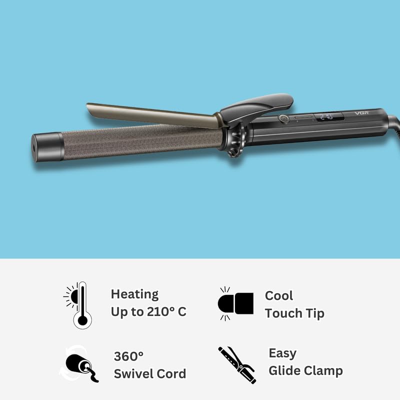 VGR V-579 – Hair Curler Profesional me Ekran Digjital!