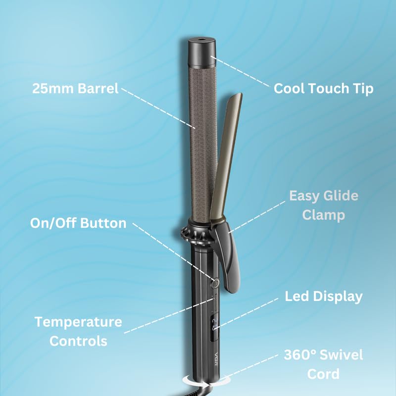 VGR V-579 – Hair Curler Profesional me Ekran Digjital!