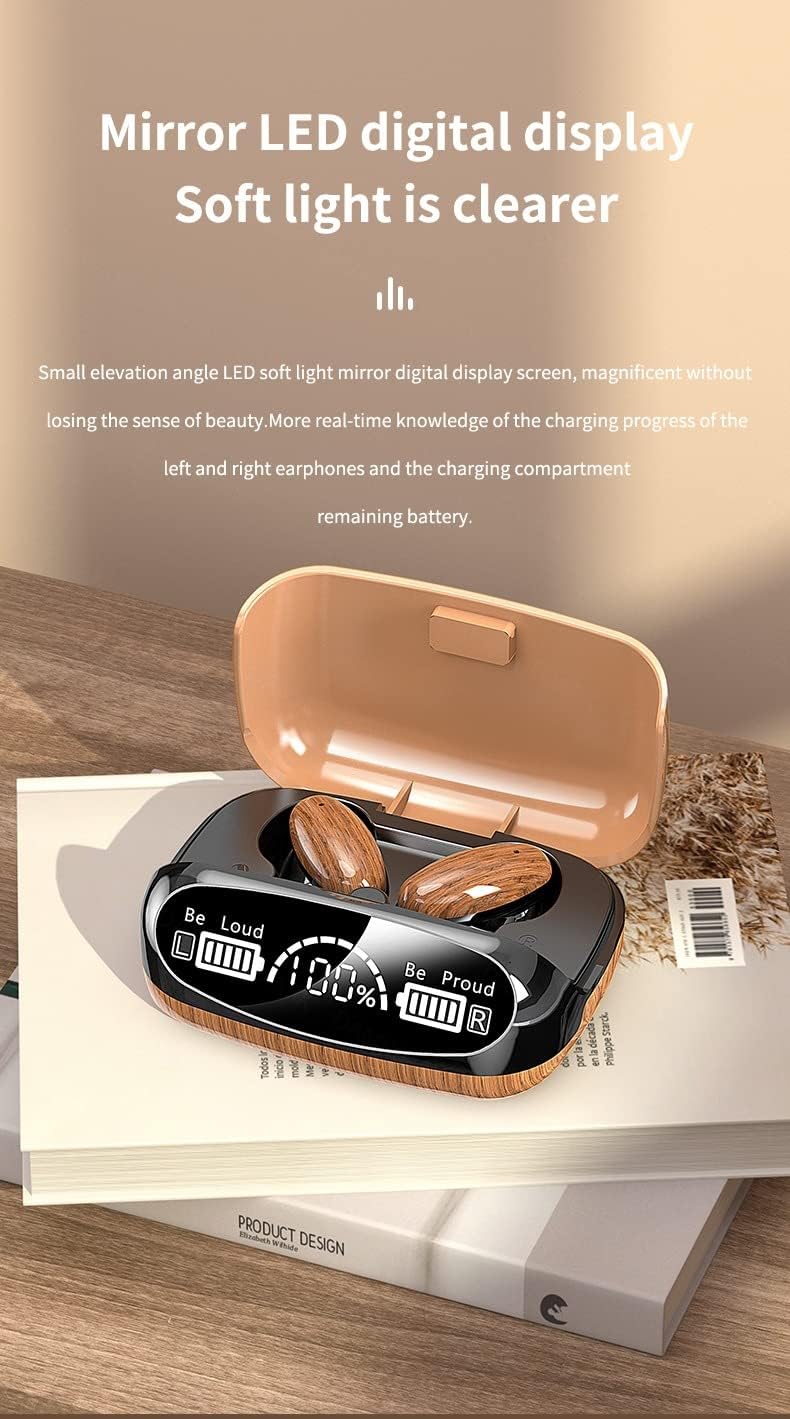 Dëgjues Pa Tela M35, Bluetooth Earphones, Kontroll me Prekje & Auto Pairing