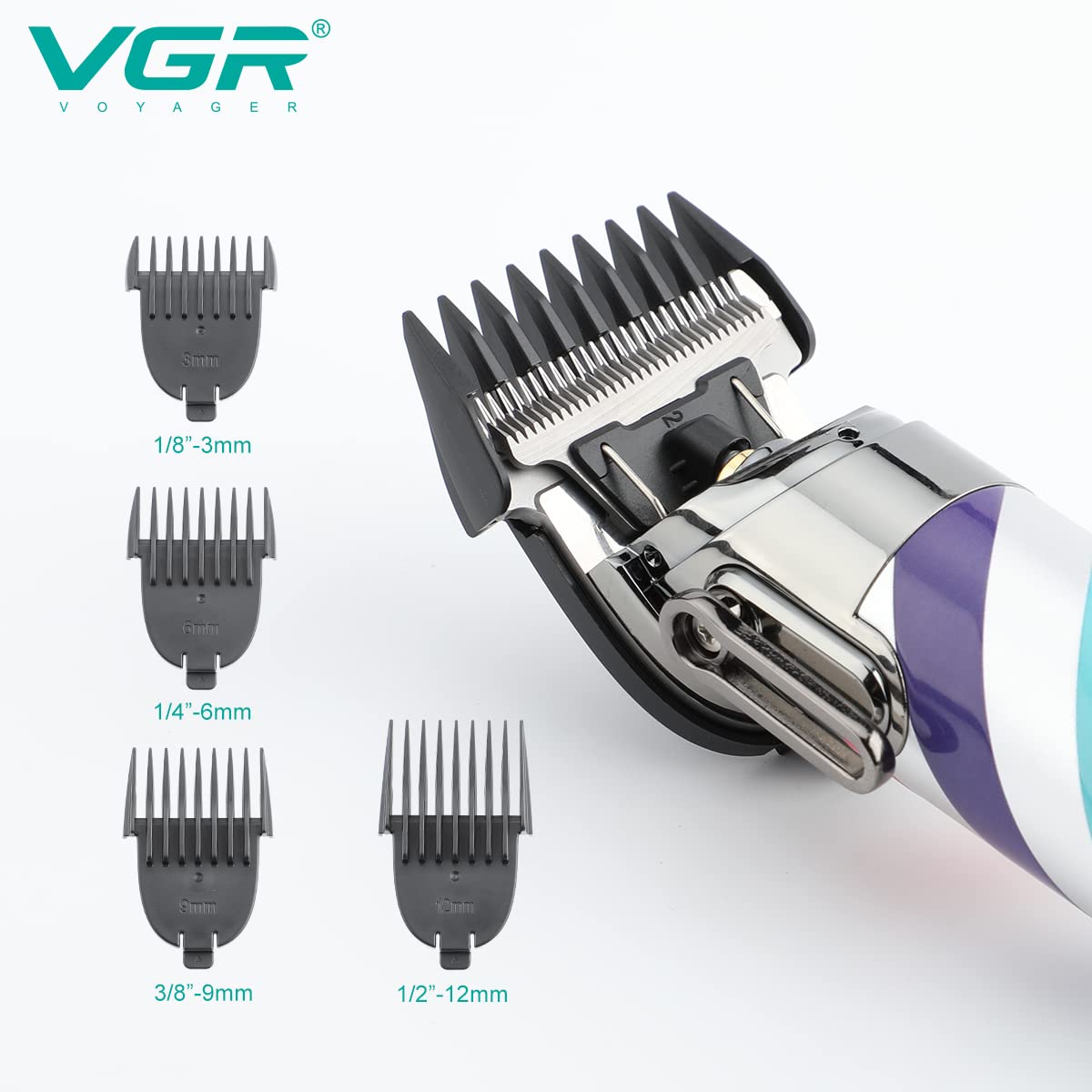 VGR V-692 – Trimmer Profesional për Flokë & Mjekër me Bateri 2000mAh