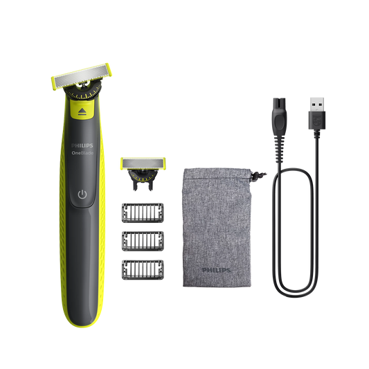 Philips OneBlade 360 QP2724/31 Makina Rroje - Për Rruajtje, Formësim dhe Shkurtim të Çdo Gjatësie Qimesh