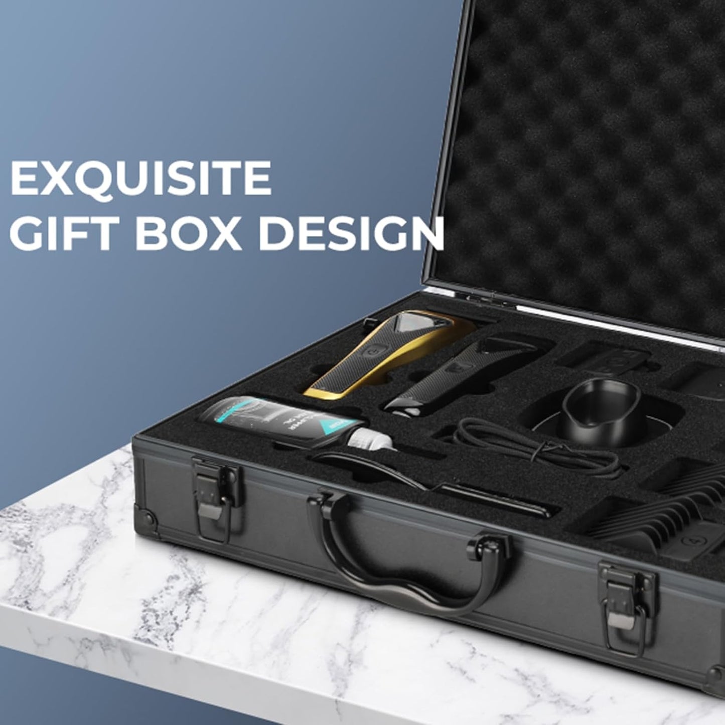 VGR 015 – Makine Profesionale Pa Kabllo për Flokë dhe Mjekër, Motor VECTOR 9000 RPM