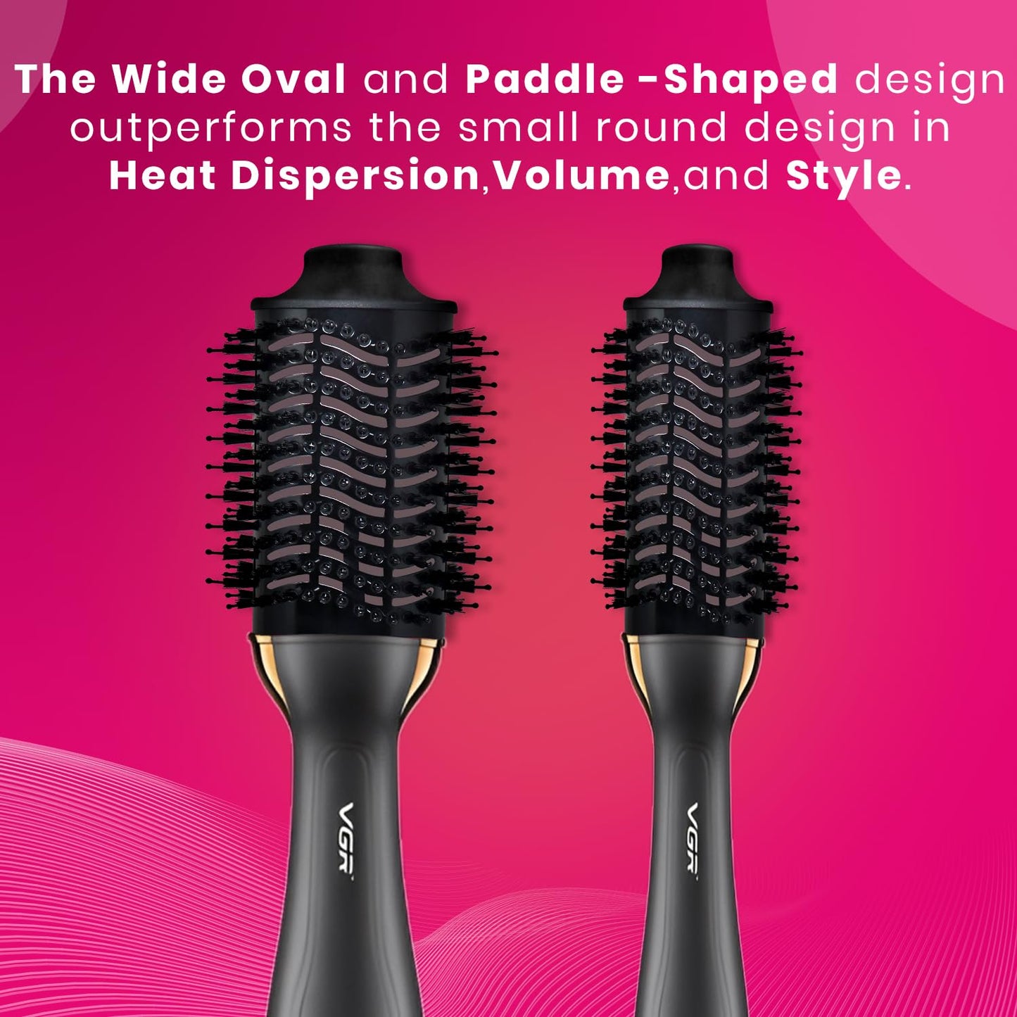 VGR V-492 – Furçë profesionale me ajër të ngrohtë