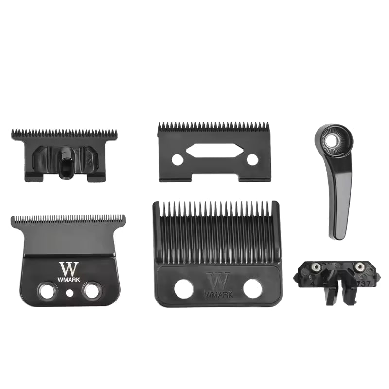 WMARK NG-8632 Professional Hair Clipper & Trimmer Kit – Metal Body, Magnetic Motor, 2 Speed, 180 & 240 Min Runtime