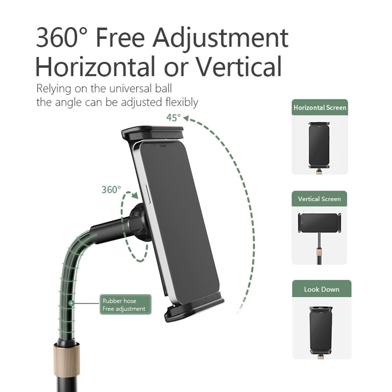 Mbajtës Telefoni dhe Tableti Awei X18 – Metalik, i Palosshëm dhe i Rregullueshëm për Tavolinë
