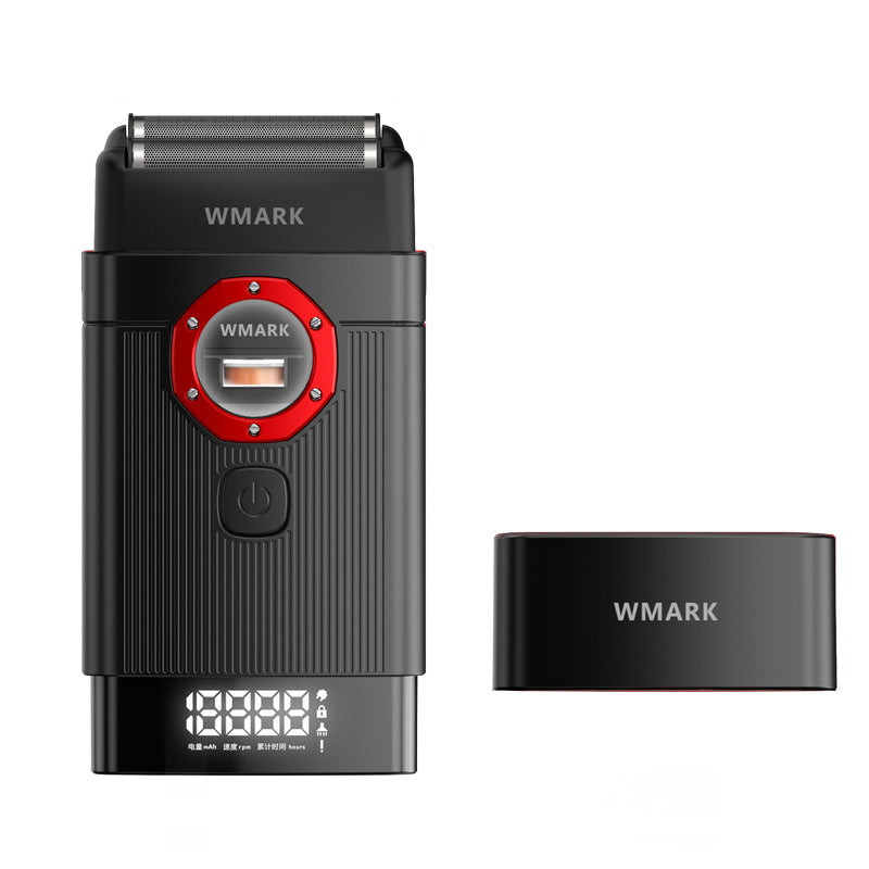WMARK NG-9911Shaver Profesional – Vector Motor 10000 RPM, Triple Foil Blade, Trup Metalik & Bateri 2000mAh për Meshkuj