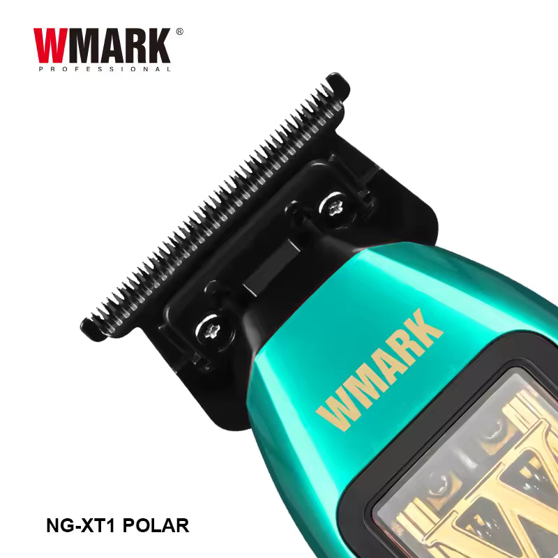 WMARK NG-XT1 Vector Motor Detail Trimmer – Makineri Profesionale për Prerje Precize Flokësh dhe Mjekre (10,000RPM, 2000mAh, Thika DLC 0.1mm)