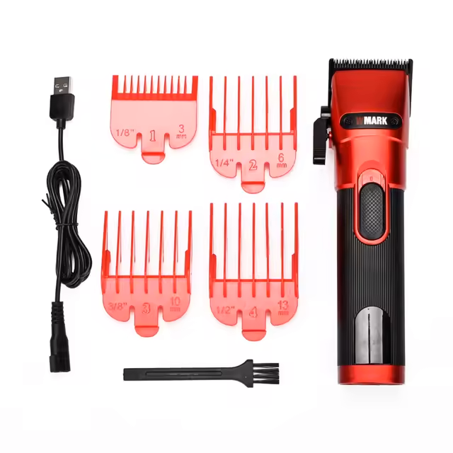 WMARK NG-121 – Kliperi Profesional me 7000RPM, Teh Qeramike & Bateri 240 Minuta