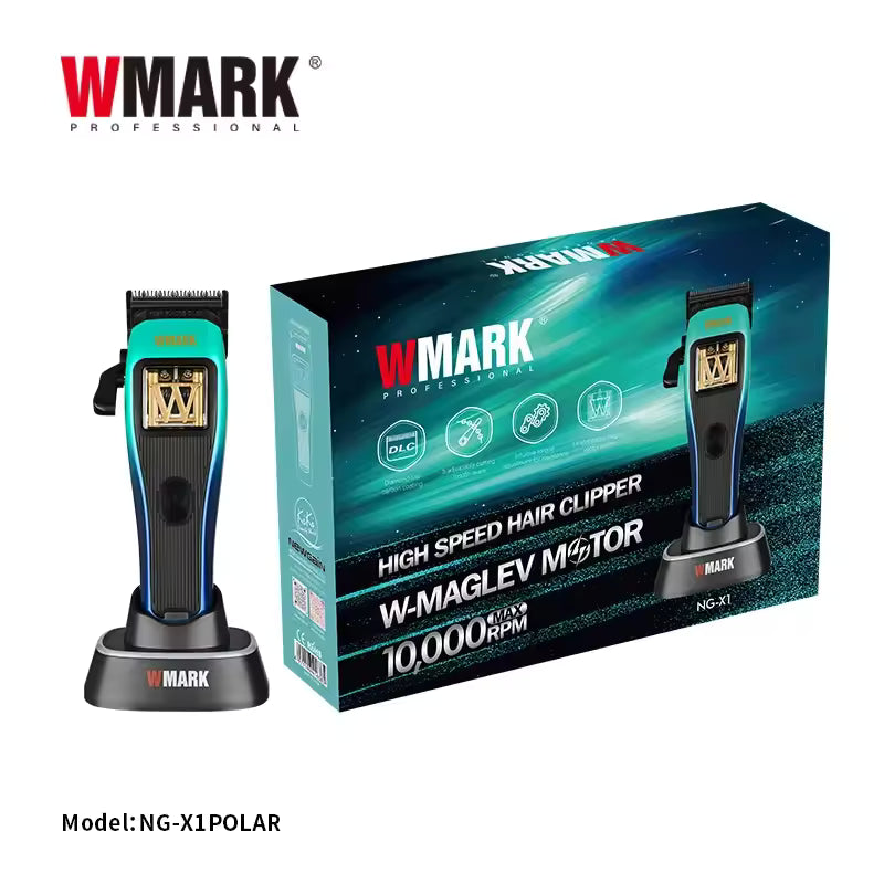 WMARK NG-X1 POLAR – 10,000 RPM | Maglev Vector Motor, DLC Blades, 150 min Përdorim