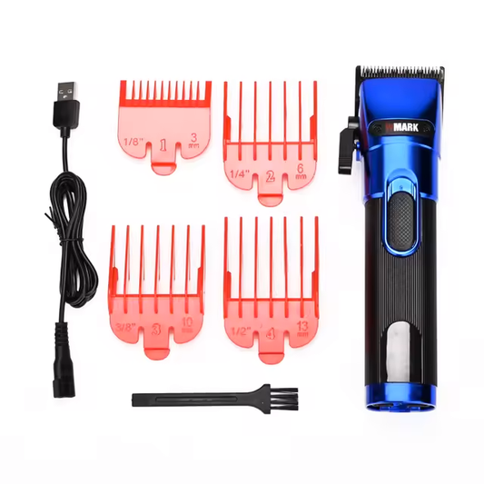 WMARK NG-121 – Kliperi Profesional me 7000RPM, Teh Qeramike & Bateri 240 Minuta