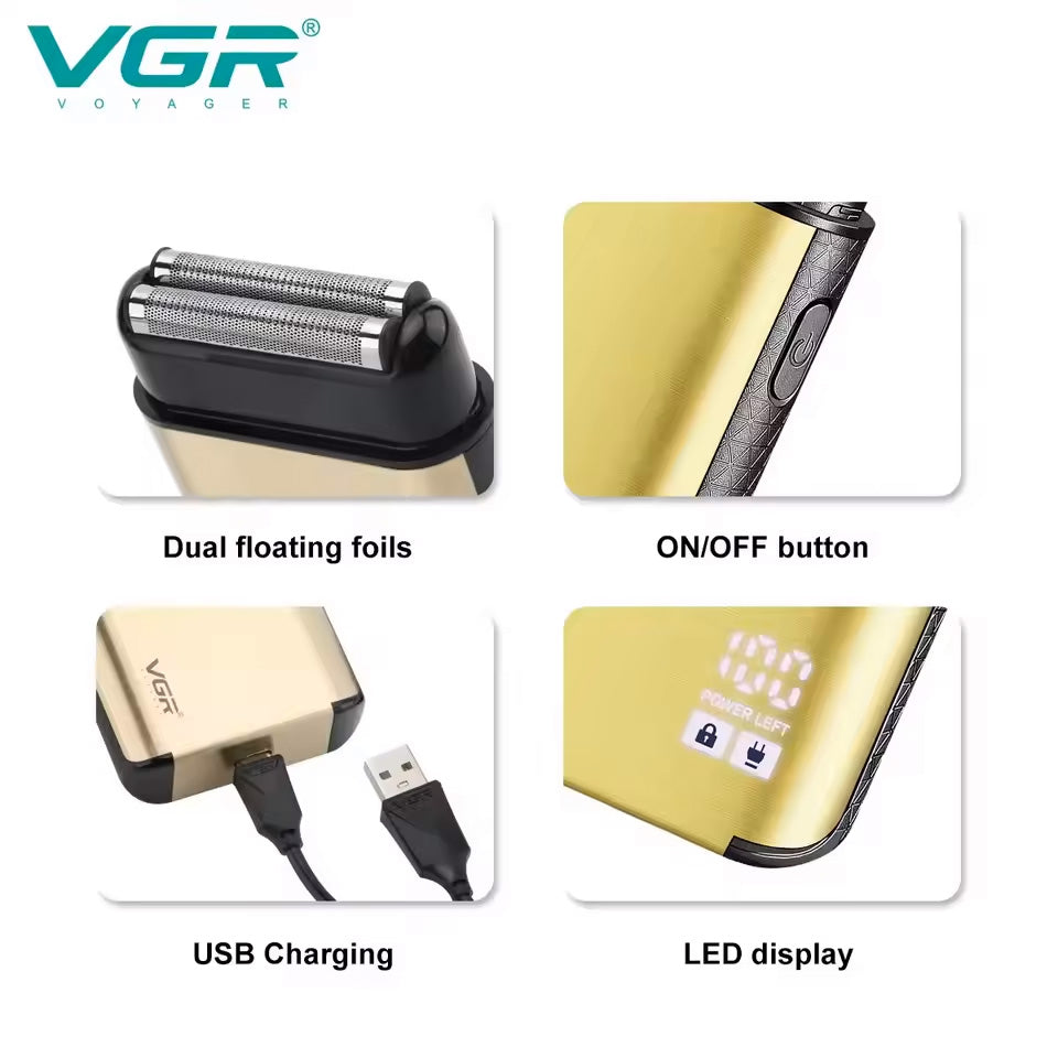 VGR V-359 Makinë elektrike për rroje që kombinon fuqinë, teknologjinë dhe komfortin maksimal