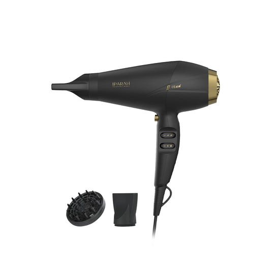 IPARAH P-340 – Tharëse Premium Flokësh me Jonizim, 2400W, për Sallon & Përdorim Personal, me 3 Nivele Temperature dhe Mbrojtje nga Mbinxehja