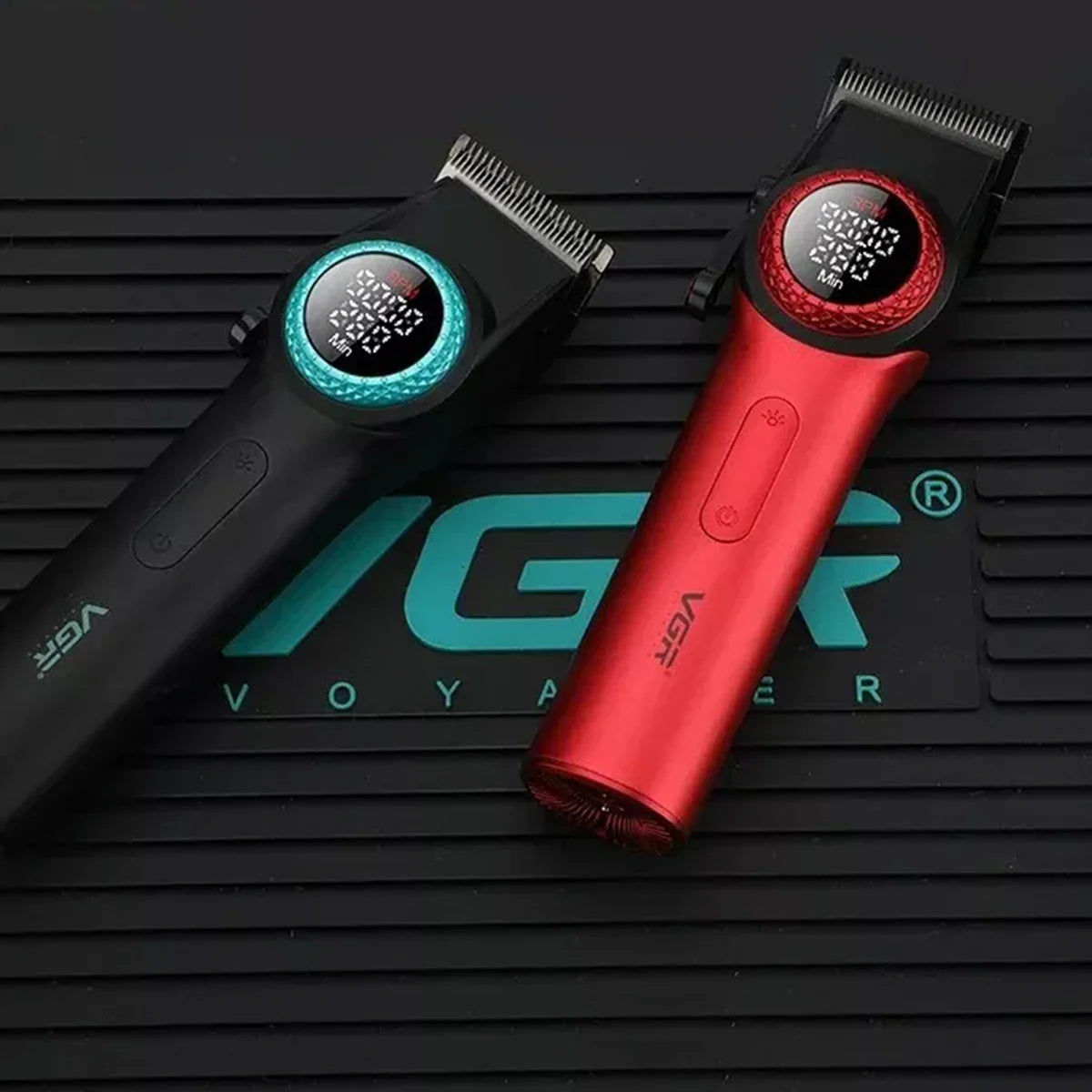 VGR V-001 - Makine Profesionale për Flokë dhe Mjekër, E Zezë