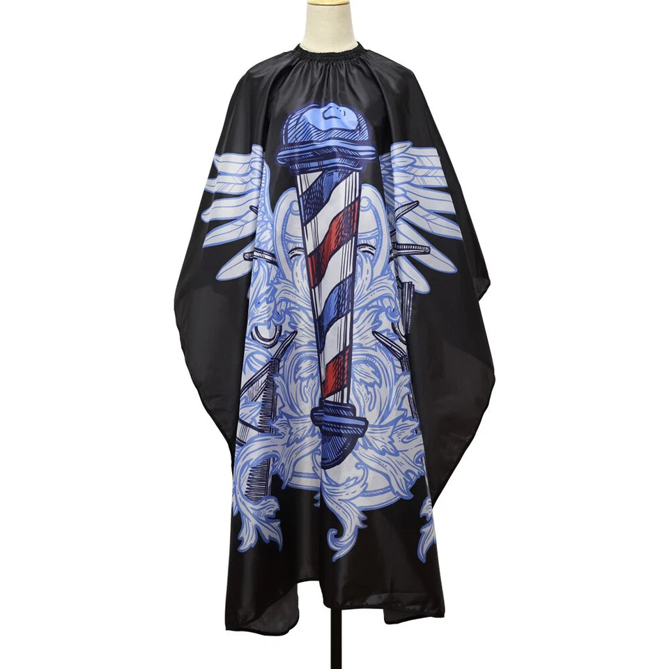 Pelerinë Profesionale për Berberë Waterproof – Barber Cape për Prerje dhe Ngjyrosje Flokësh