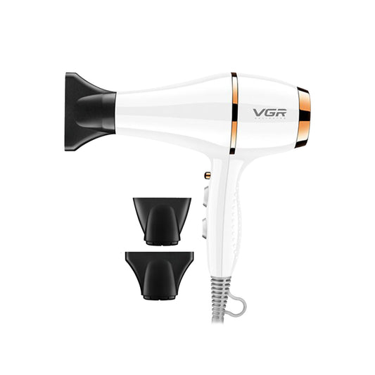 VGR V-414 – Tharëse Profesionale Flokësh 2200W me 3 Nivele Temperature, Ajër të Ftohtë dhe Motor AC