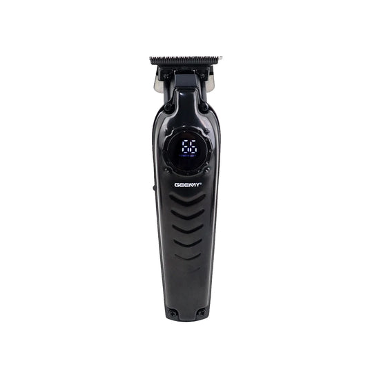 Geemy GM-8071 – Zero e Fuqishme, Prerje Precize, Motor 6800RPM, Teh Inox, 240 Min Përdorim, Pa Zhurmë, USB Rikarikim