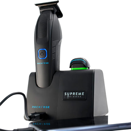 RECHARGE™ ⚡ Trimmer – Performancë e Pandërprerë & Precizion Maksimal për Berberë