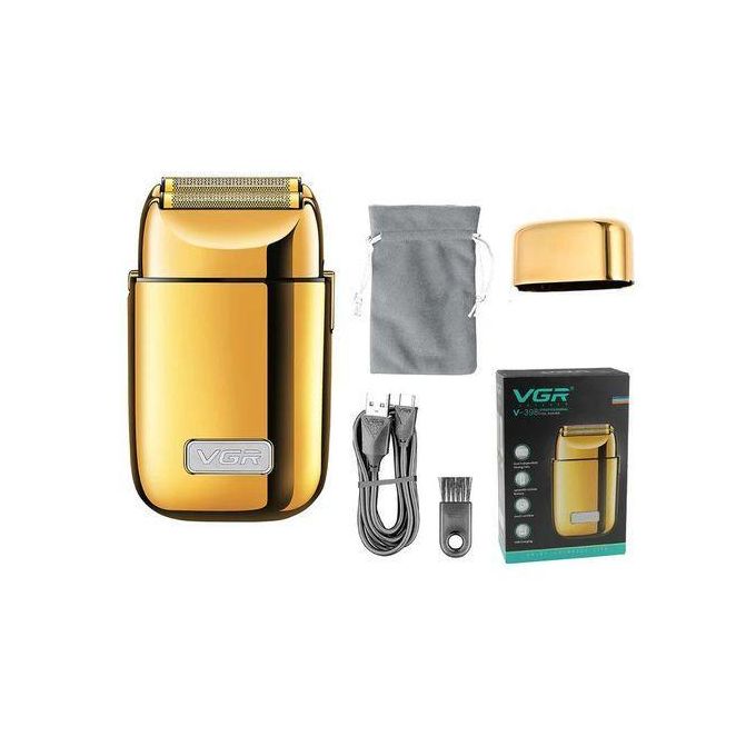 VGR V-398 – Makineri Profesionale Rroje & Trimmer për Meshkuj, Rruajtje Precize & Bateri e Fuqishme
