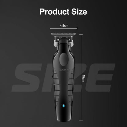 Kemei KM-2299 – Clipper, Zero-Gap, Teh T-Blade, Bateri 1200mAh, Rikarikueshme
