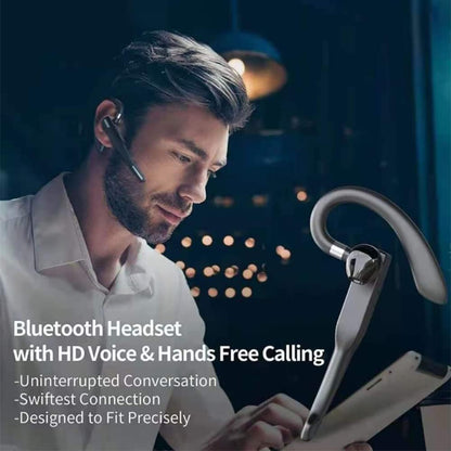 Hilitand YYK525 Business Headset – Bluetooth 5.1, 180° Rotating Earhook, 10-12h Playtime & Charging Case