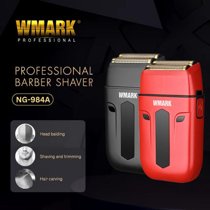 WMARK NG-984A – Makinë Profesionale Rroje me Dy Fletë & Motor 8500RPM, Kohë Përdorimi 90 Min