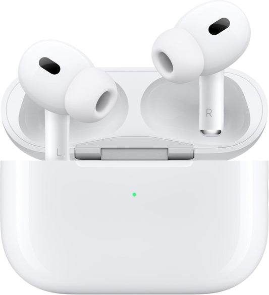 AirPods 2nd Generation – ANC & ENC Noise Cancelling, Wireless In-Ear Headphones, LED Battery, Type-C Charging