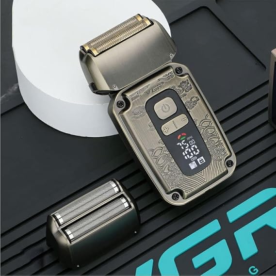 VGR V-337 Professional Hair Trimmer – IPX6 Waterproof Cordless Metal Trimmer with Twin Blade System for Hair & Beard