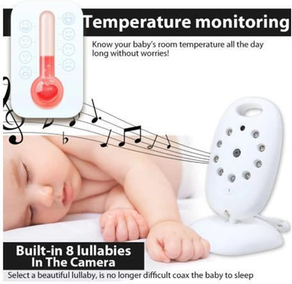 VB601 Video Baby Monitor Wireless – Night Vision, Two-Way Audio & Temperature Sensor