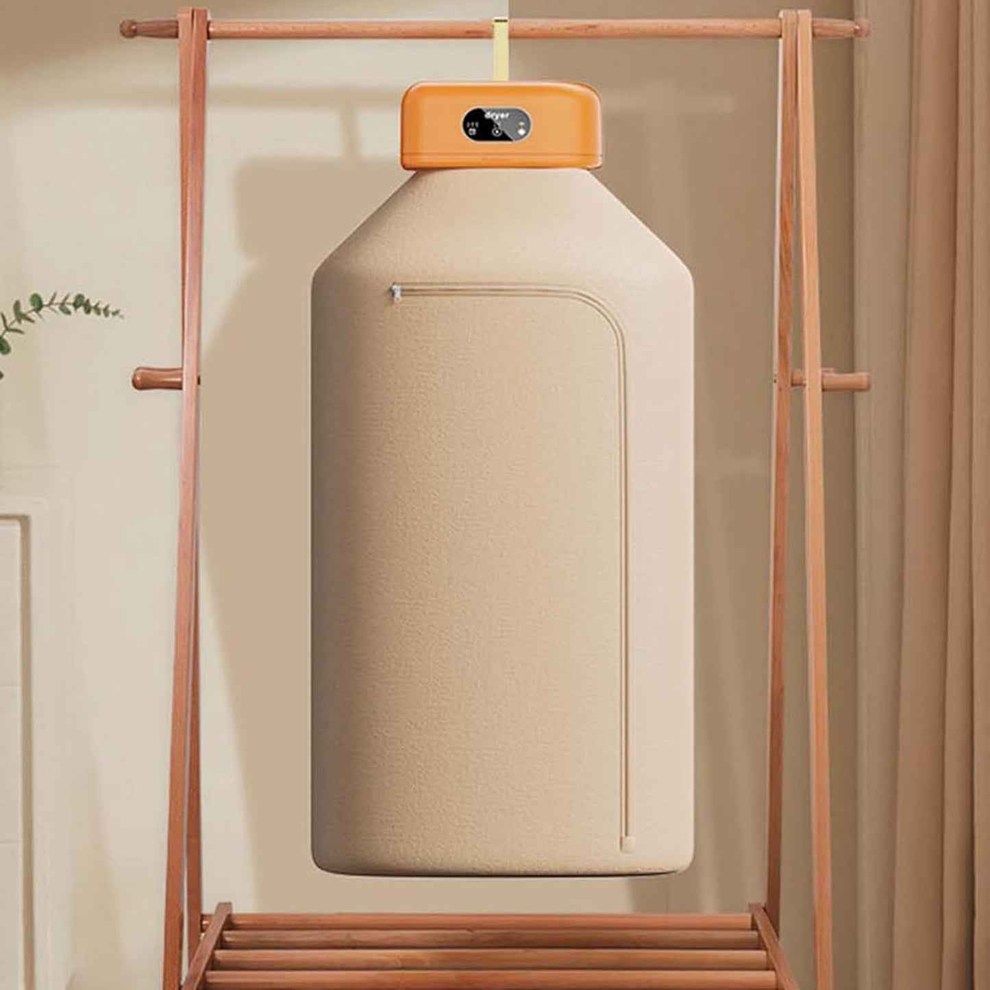 Tharëse Rrobash Portative & e Palosshme 600W – Tharje e Shpejtë për Banesa, Udhëtime & Camping (Kapacitet i Madh + Auto Shutoff)