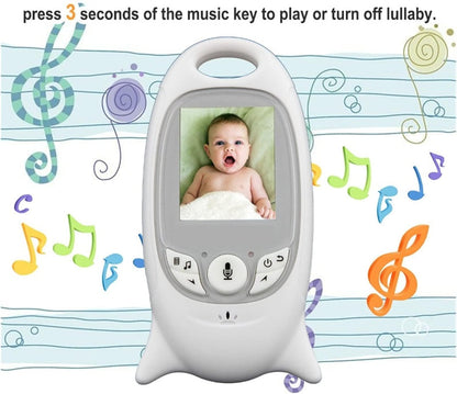 VB601 Video Baby Monitor Wireless – Night Vision, Two-Way Audio & Temperature Sensor