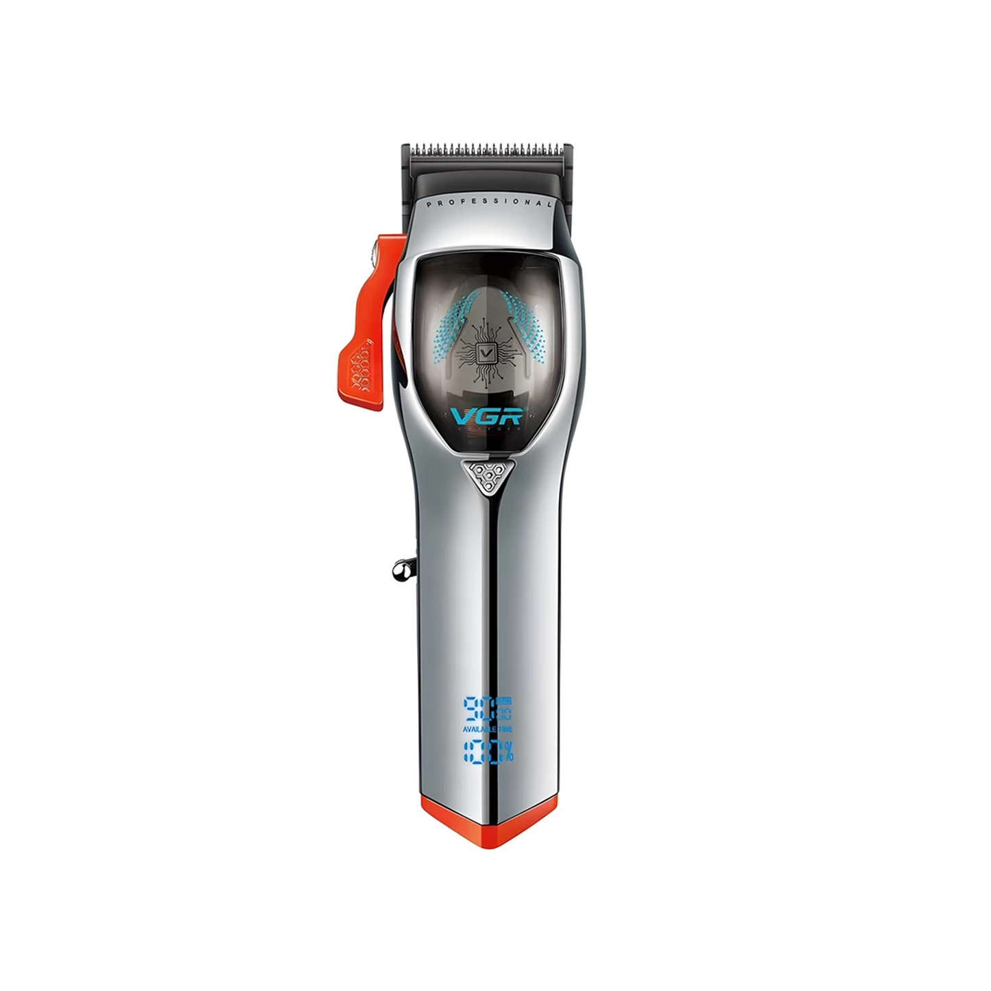 VGR V-647 – Trimmer Profesional me Motor Magnetik & Ekran LED