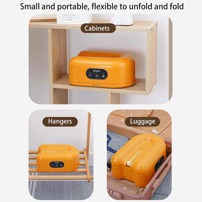 Tharëse Rrobash Portative & e Palosshme 600W – Tharje e Shpejtë për Banesa, Udhëtime & Camping (Kapacitet i Madh + Auto Shutoff)