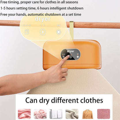 Tharëse Rrobash Portative & e Palosshme 600W – Tharje e Shpejtë për Banesa, Udhëtime & Camping (Kapacitet i Madh + Auto Shutoff)