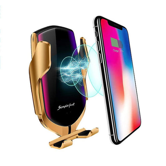 Mbajtës dhe Karikues Wireless për Veturë me Sensor të Mençur – 10W me Kapje Automatike