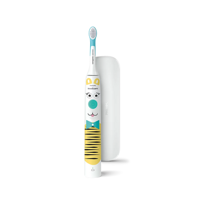 Philips Sonicare For Kids Design a Pet Edition – Furçë Elektrike për Fëmijë me Mbrojtje nga Kariesi & Stickera Argëtuese