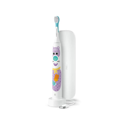 Philips Sonicare For Kids Design a Pet Edition – Furçë Elektrike për Fëmijë me Mbrojtje nga Kariesi & Stickera Argëtuese