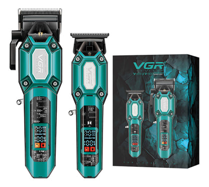 VGR V-600 & V-900 – Makina Profesionale për Flokë & Mjekër me 7000 RPM, 200 Min Bateri dhe Tehë Ceramic Titanium