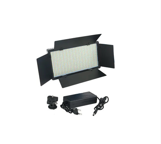 Dritë Profesionale LED AEVYVKV LED-600 – Panel për Fotografim & Video me Temperaturë të Rregullueshme 3200K-5600K