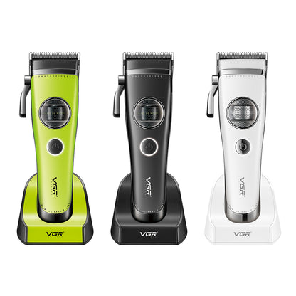 VGR V-880C – Makina Profesionale për Prerje Flokësh | Barber Clipper 9000 RPM & Motor i Fuqishëm DC
