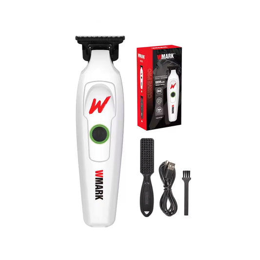 WMARK NG-7203 Professional Detail Trimmer – 7000RPM Motor, 200min Runtime, Rechargeable Electric Clipper for Barber & Home Use