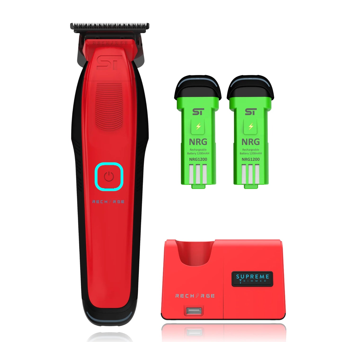 RECHARGE™ ⚡ Trimmer – Performancë e Pandërprerë & Precizion Maksimal për Berberë