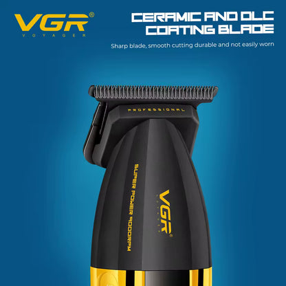 VGR V-285 S4 Professional Barber Combo Kit – Clipper, Trimmer, Shaver & Hair Dryer