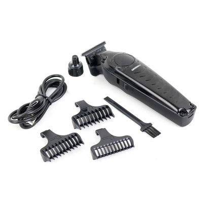 Geemy GM-8071 – Zero e Fuqishme, Prerje Precize, Motor 6800RPM, Teh Inox, 240 Min Përdorim, Pa Zhurmë, USB Rikarikim