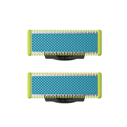 Philips OneBlade QP225/50 Replacement Blades (2 Pack) – Anti-Friction Blades për Rruajtje të Butë, të Shpejtë dhe pa Irritim (Kompatibile me të gjitha OneBlade)