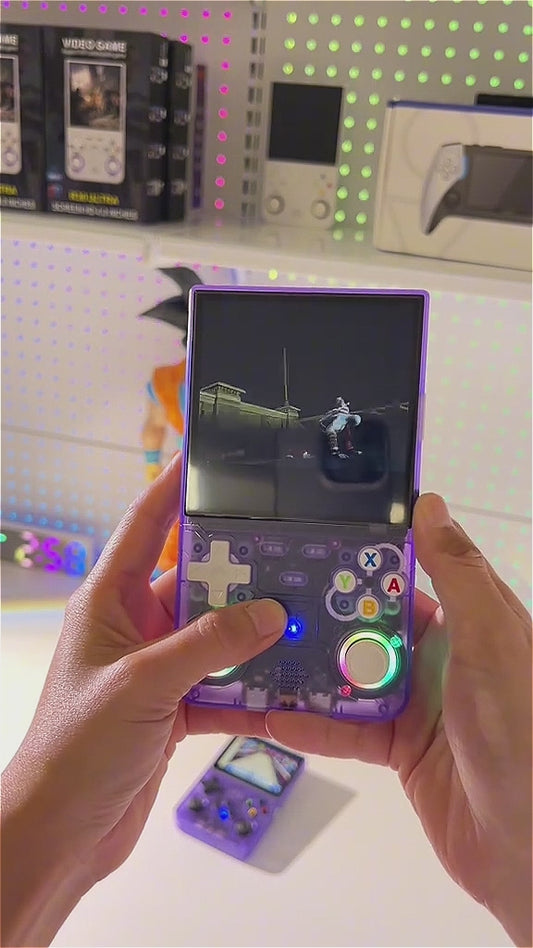 R36 ULTRA Konzolë Gaming Portative Retro – 30,000+ Lojëra, Ekran 4”, Linux OS