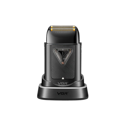 VGR V-334 Foil Shaver 10000RPM – Rroje Elektrike Profesionale me Double Titanium Foils & LED Display